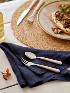 Sæt Med Dessertgafler Texture Legno