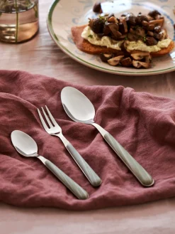 Sæt Med Dessertgafler Texture Legno