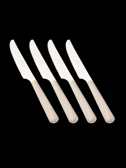 Sæt Med Knive Texture Legno