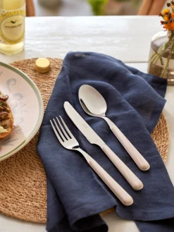 Sæt Med Spiseskeer Texture Legno