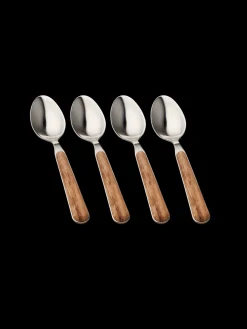 Sæt Med Teskeer Texture Legno