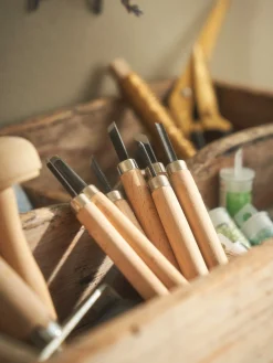 Sæt Til Linoleumstryk