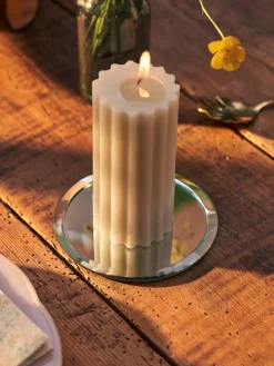 Stearinlysfad Med Spejl