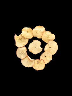 Tørrede æbleskiver