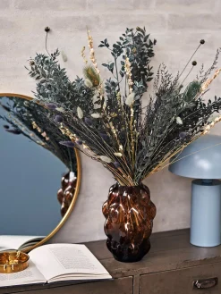 Tørrede Blomster Mystic Blue Medium