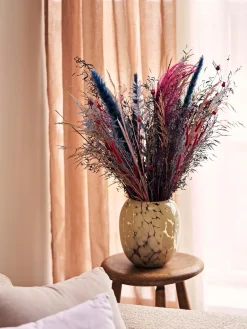 Tørrede Blomster Pink Medium