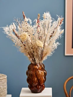 Tørrede Blomster White Medium