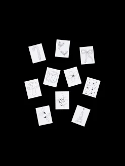 Vandopløselige Broderimønstre