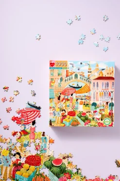 Venice Open Market-puslespil 1000 Brikker