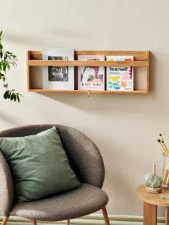 Væghængt Magasinholder